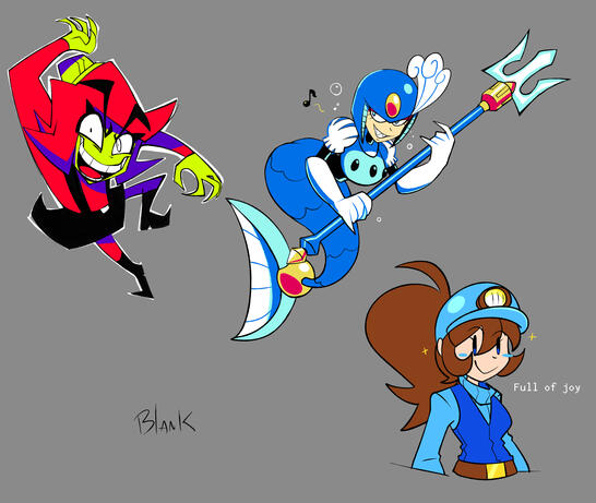 Random character doodles